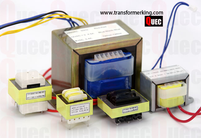 Type of low frequency LF transformer produced by Quectek Co., Ltd.