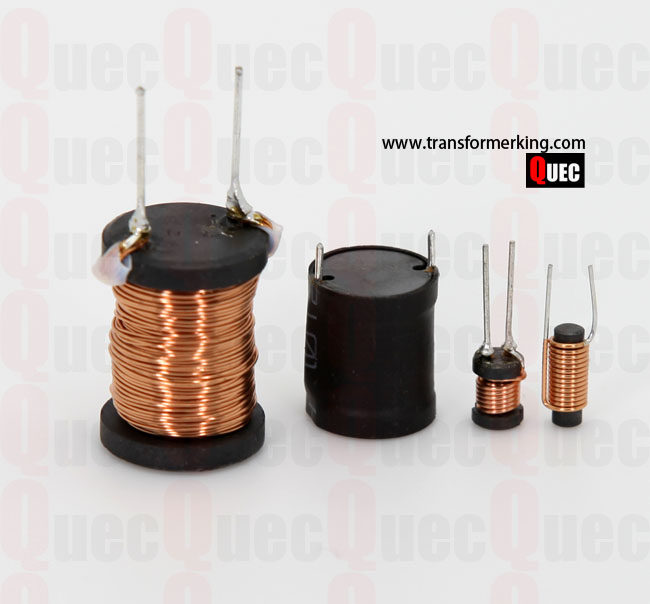 Types R and DR inductors or transformers or magnetics manufactured by Quectek Co., Ltd.